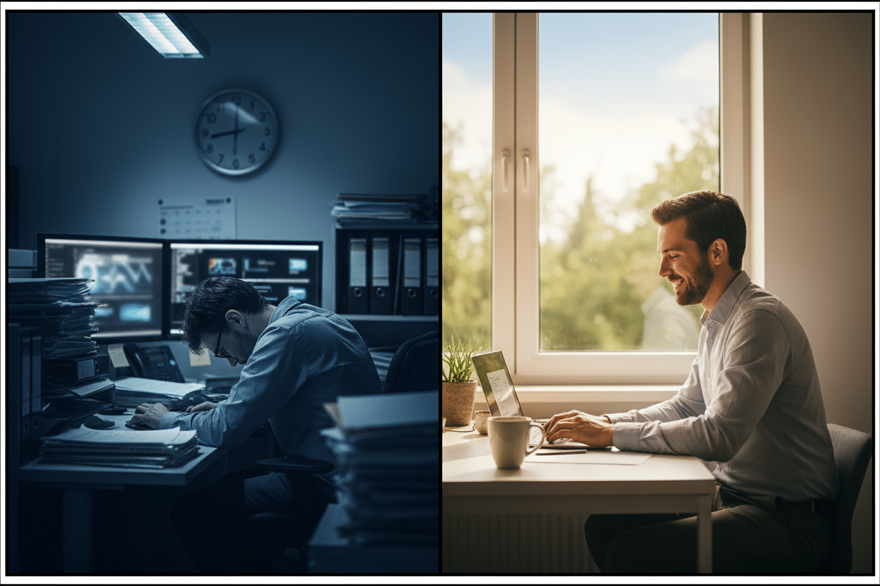 Le nombre de jours travaillés influence la productivité, mais pas dans le sens attendu